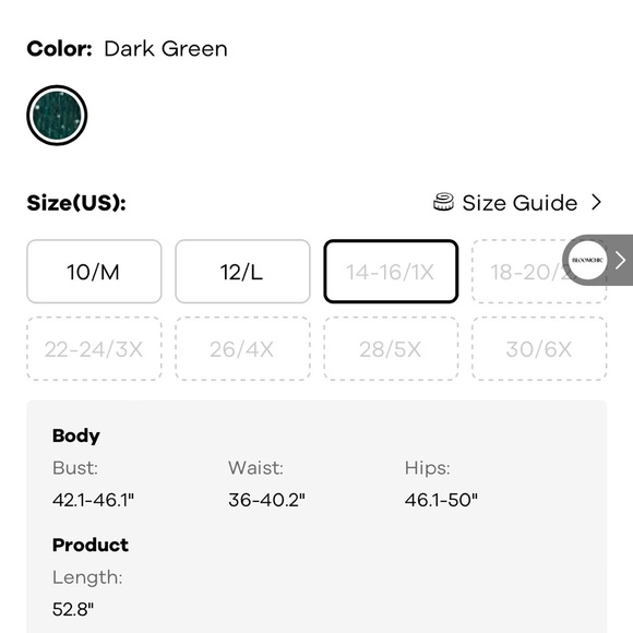 Bloomchic green sequin dress - Picture 5 of 5